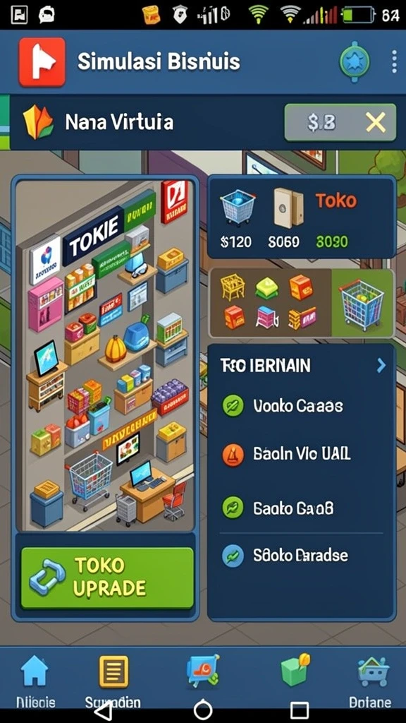 inatogel - Tampilan antarmuka yang user-friendly dan menarik.