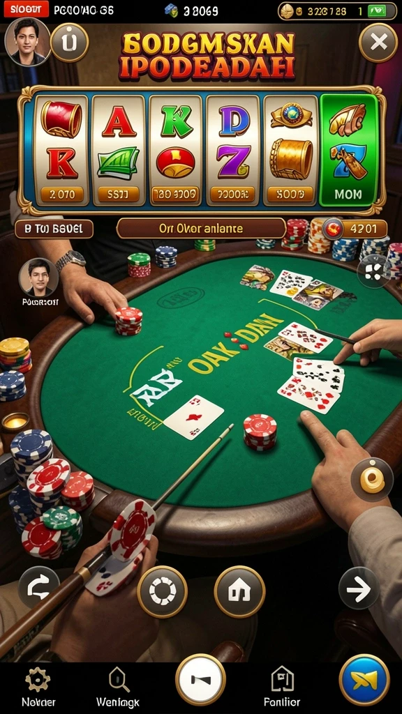 kingslot - Tampilan antarmuka yang menarik dan modern.