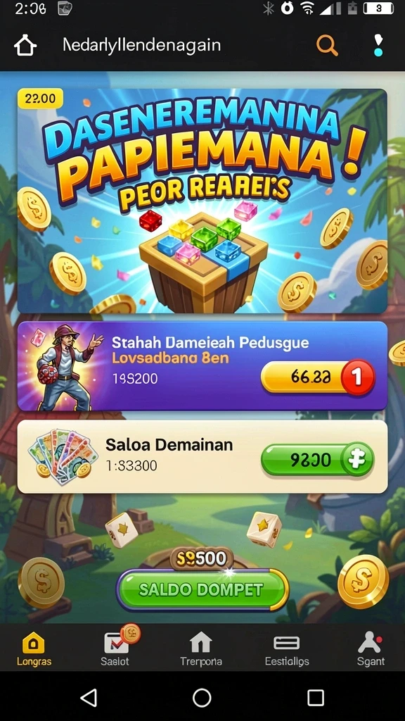 marima77 - Screenshot ketiga memberikan gambaran tentang fitur sosial yang ada.