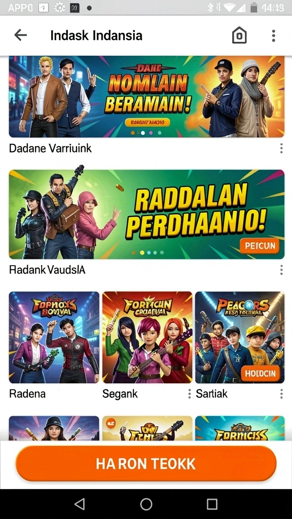 nirwana88 - Tampilan menu utama NIRWANA88 yang menarik dan user-friendly.